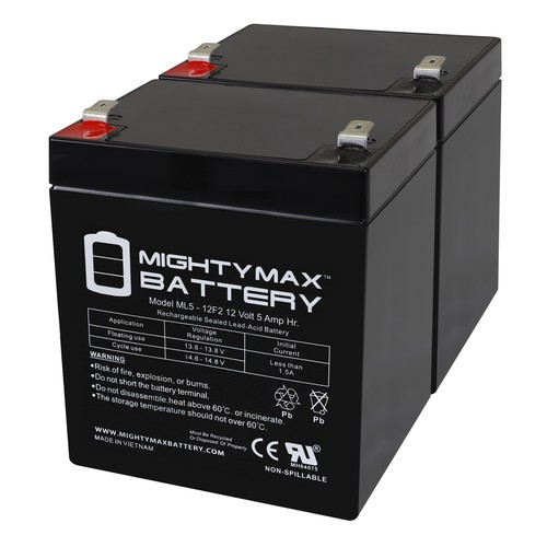 Mighty max 12v 5ah sla - 5ah,