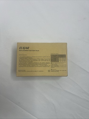 New elxjar 3 - , 3.7v