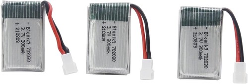 Pack 300mah battery - 3, 3.7v