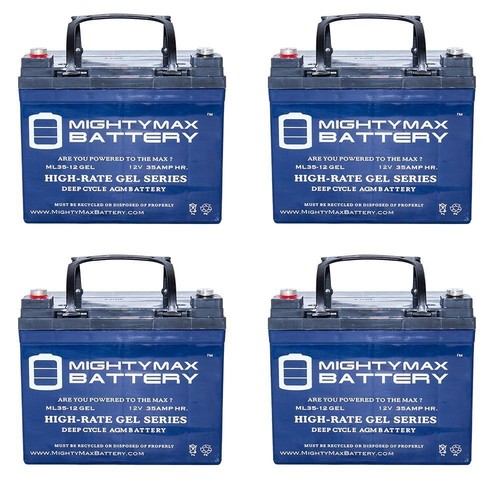 Mighty max 12v 35ah gel - max,