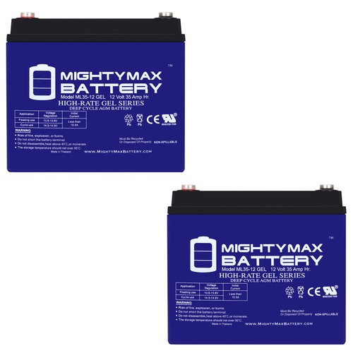 Mighty max 12v - 12v, 35ah
