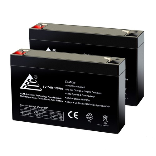 7ah kid trax replacement - 6v,