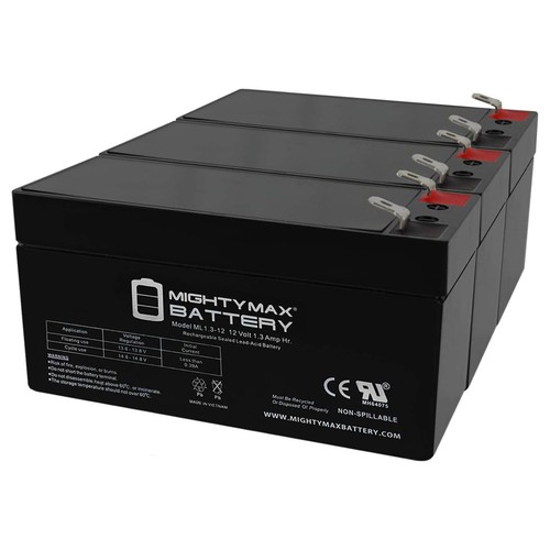 Mighty max 12v 3ah - max, 1.3ah