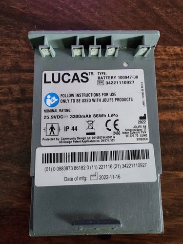 Lucas battery 100947 jolife - lucas,