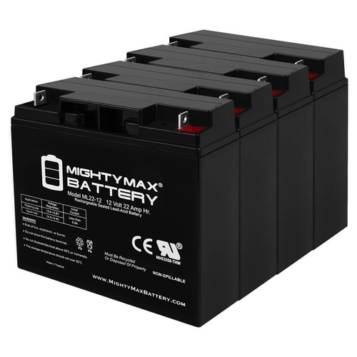 Mighty max 12v 22ah sla - max,